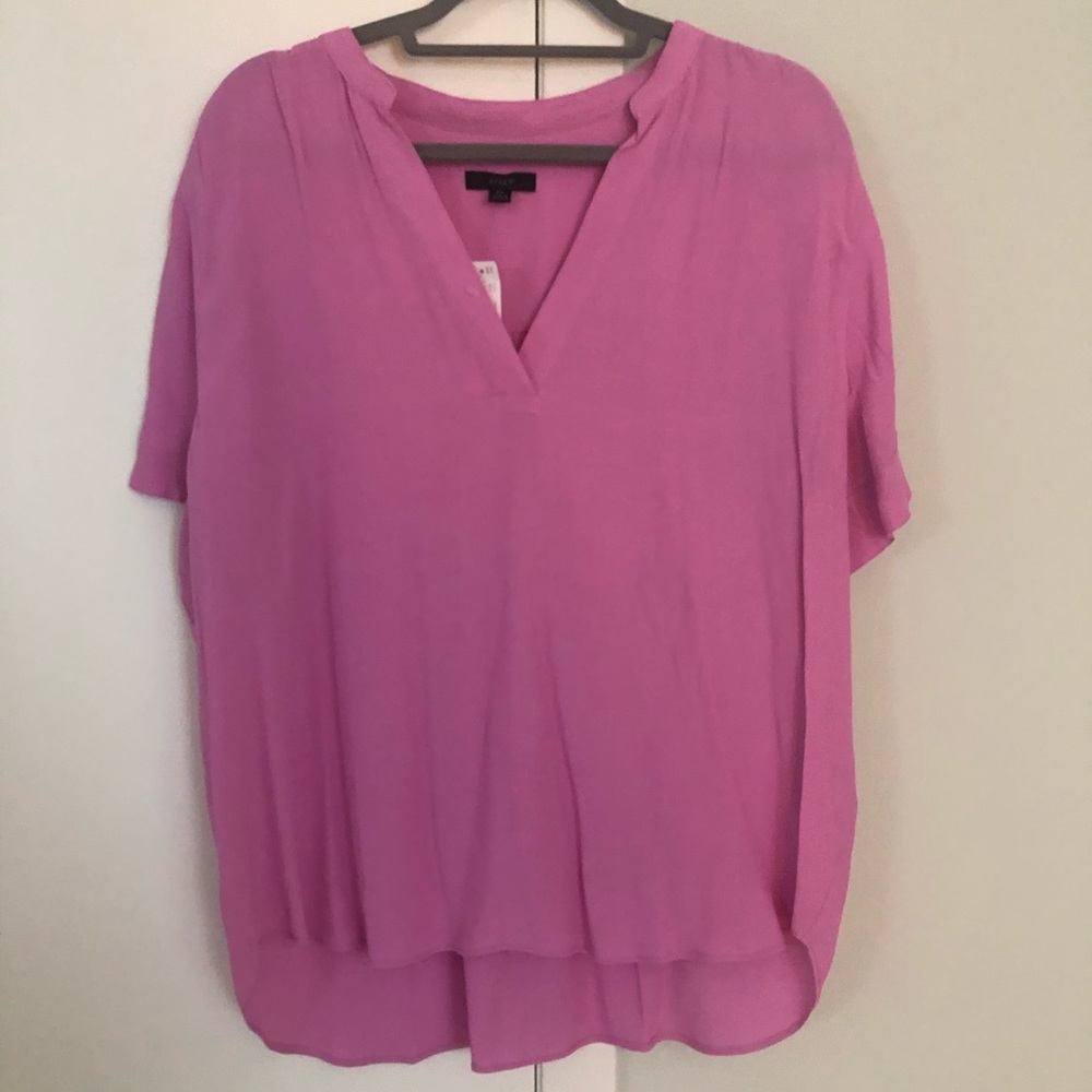 NWT J. Crew short sleeve 👚 blouse Sz XL